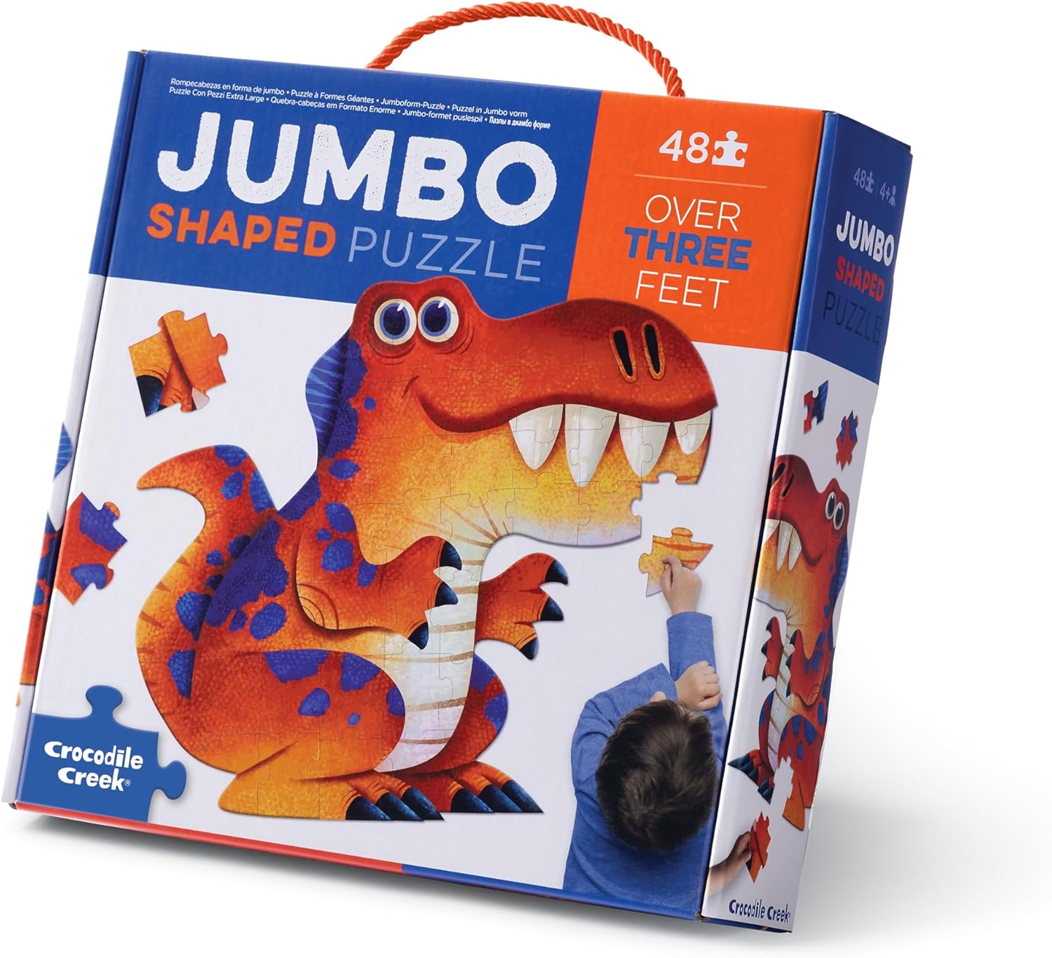 Jumbo Shape Dino 48pc