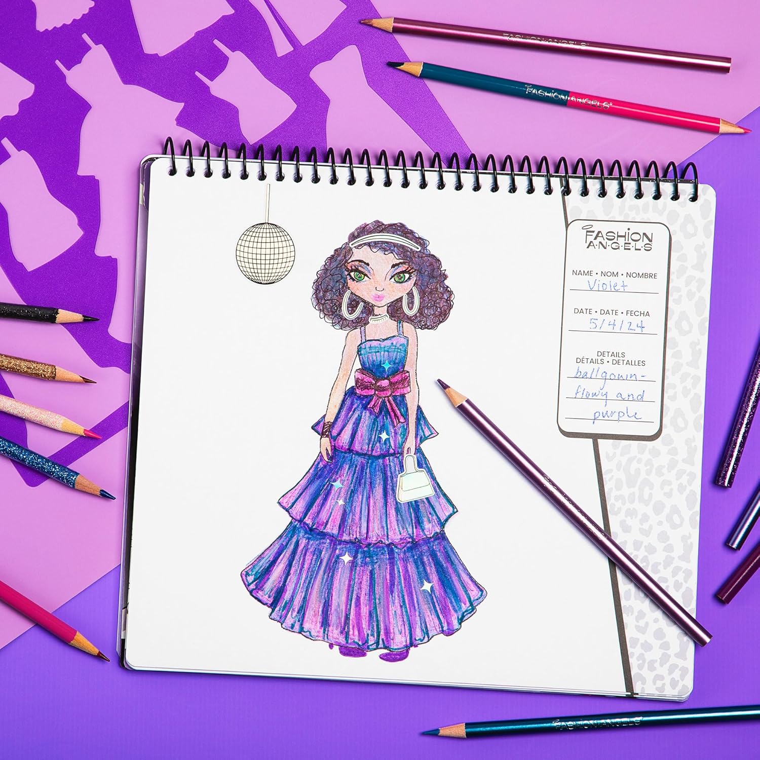 Glam Fashion Sketchbook