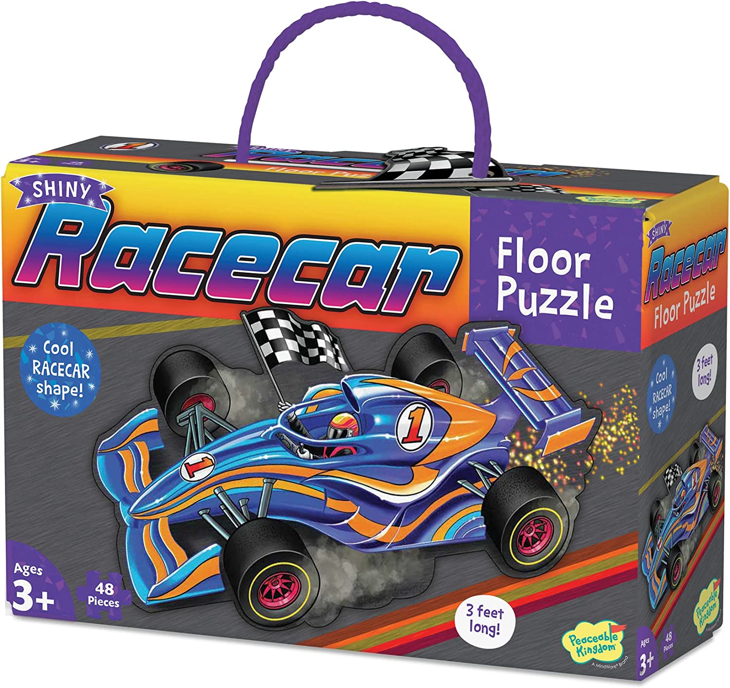 Racecar Floor Puzzle