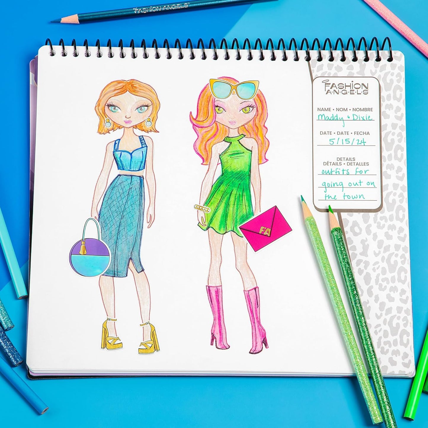 Glam Fashion Sketchbook