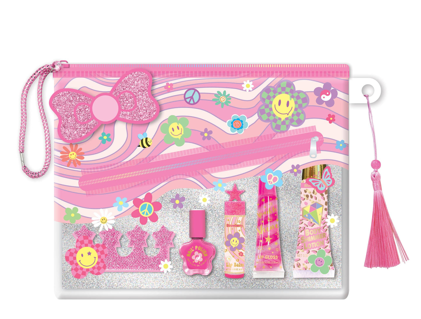 Beauty Pouch Groovy Flowe