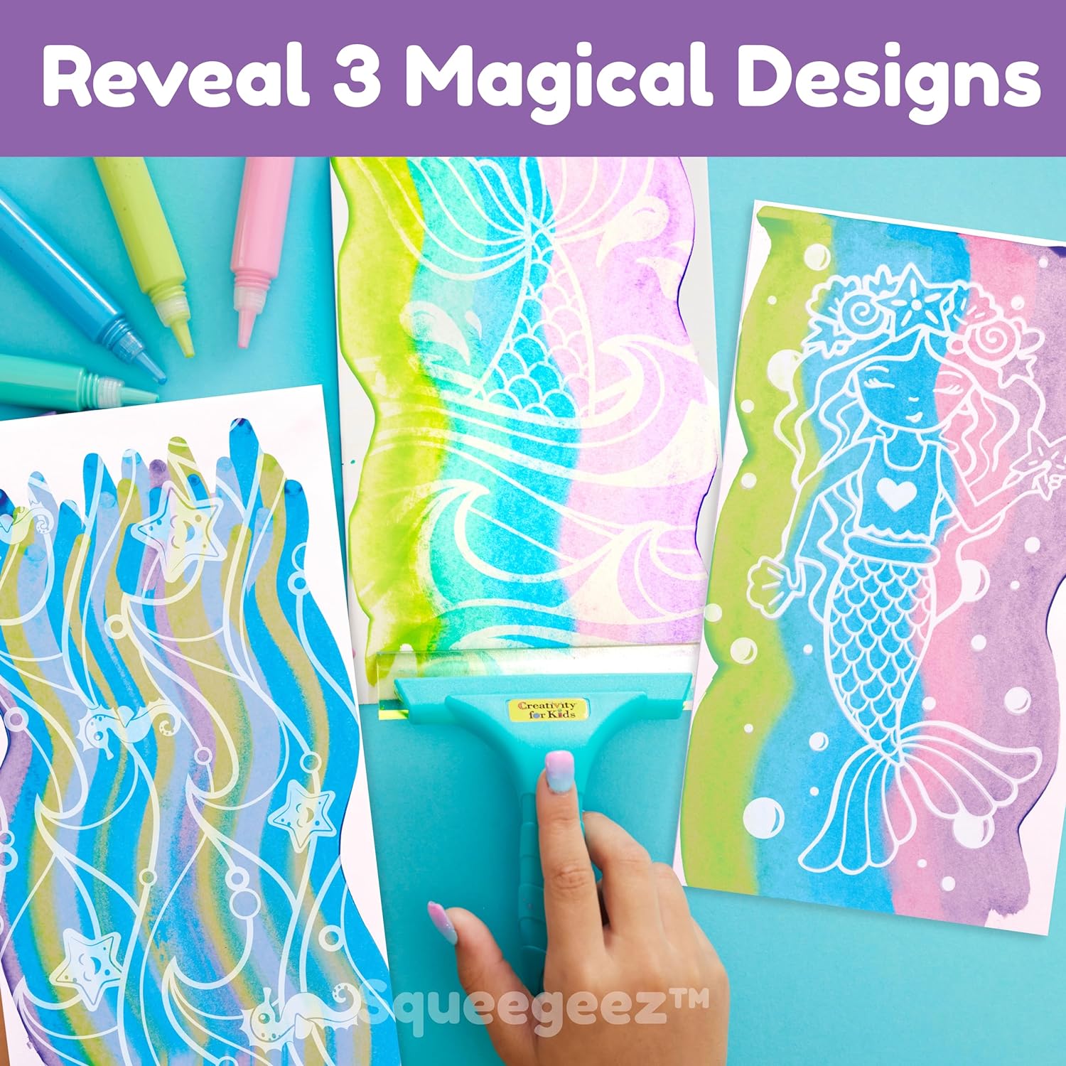Squeegeez Art Mermaid