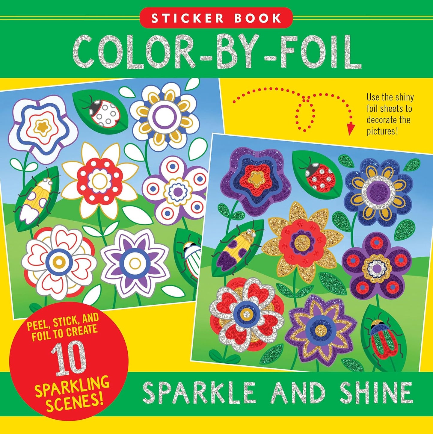 Color by Foil Sparkle & S