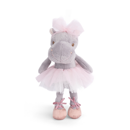 Cute Rafaella Plush Hippo Ballerina