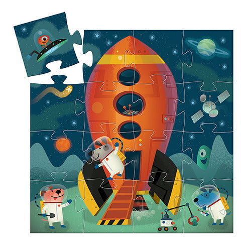 Spaceship Mini Puzz 16pc