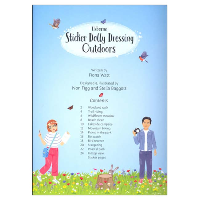 Sticker Dolly Outdoors
