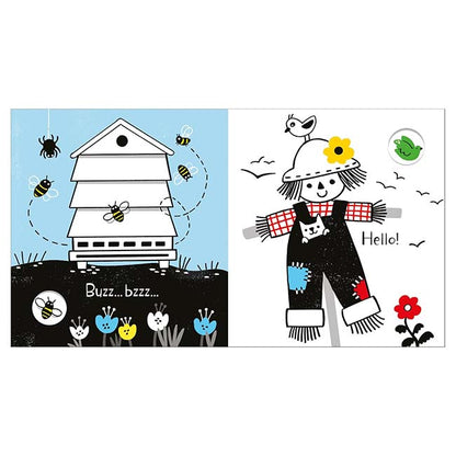 Baby's Black and White Books Farm