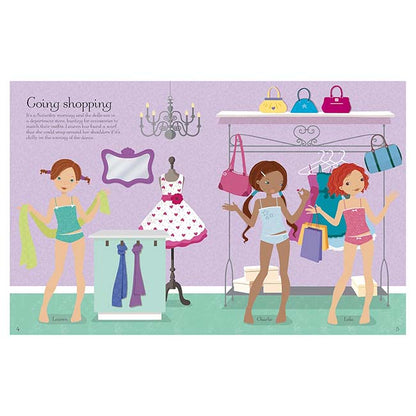 Sticker Dolly Dressing School Dance