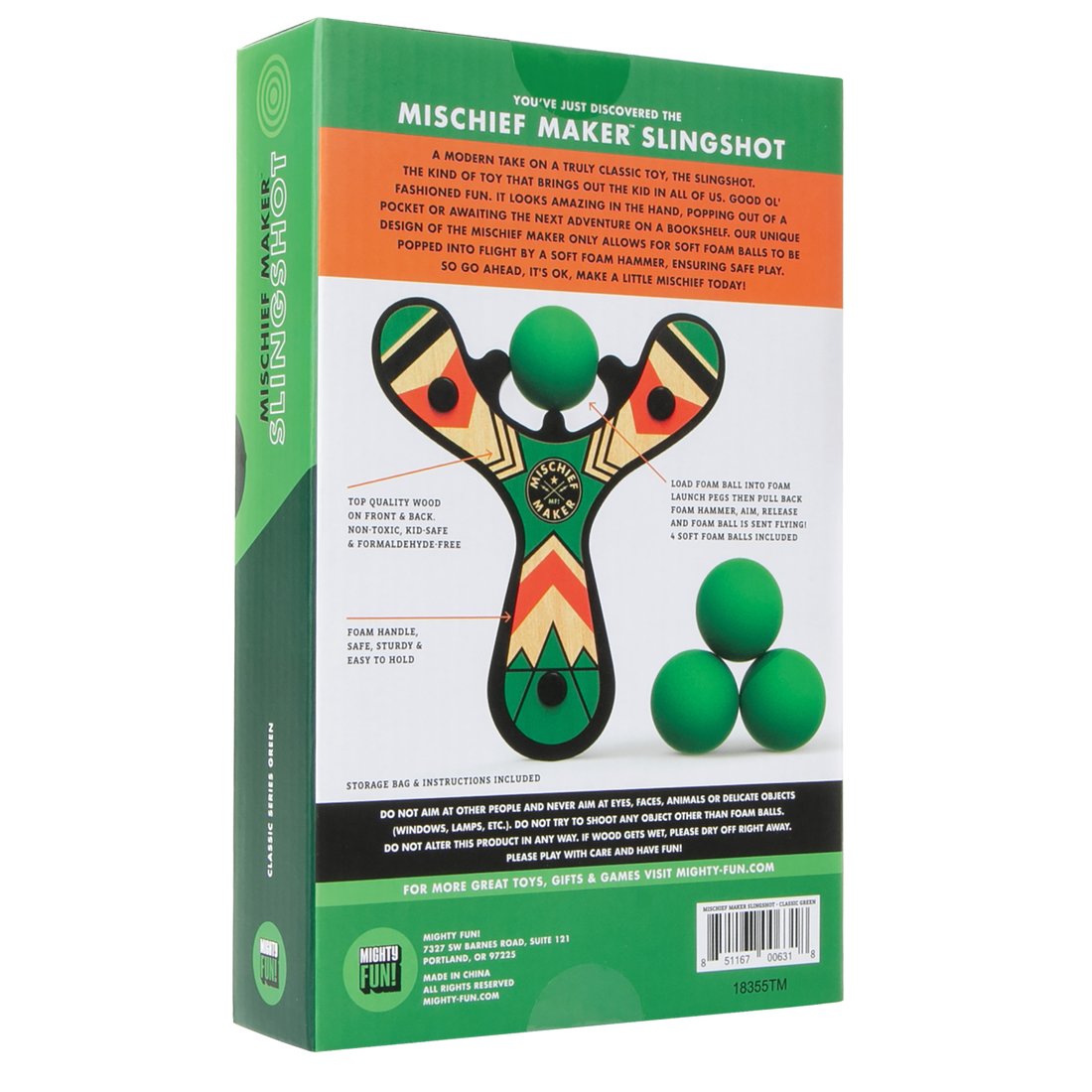 Mischief Slingshot Green