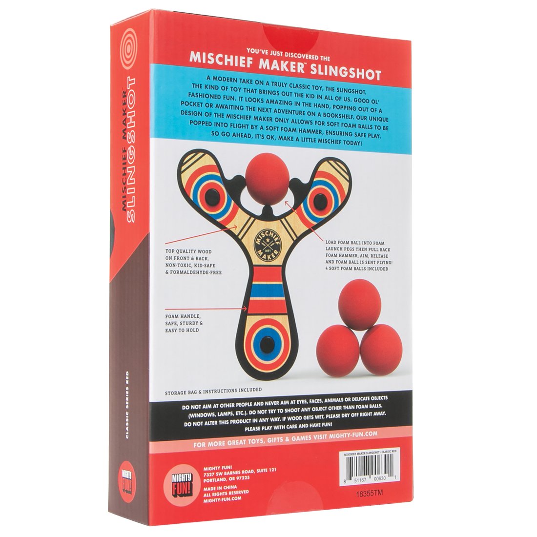 Mischief Slingshot Red