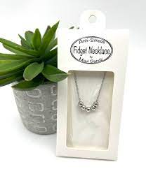 Figet Necklace Ball Silve