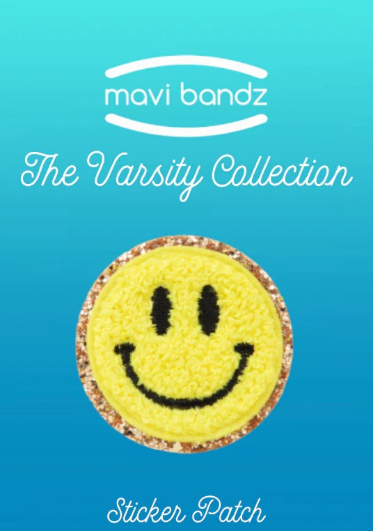 Varsity Patch Smiley Face-1