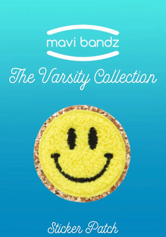 Varsity Patch Smiley Face-1