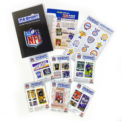Nfl Stamp Book