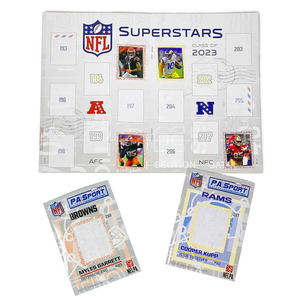 Nfl Stamp Book