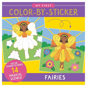My First Color-by-Sticker Book Fairies