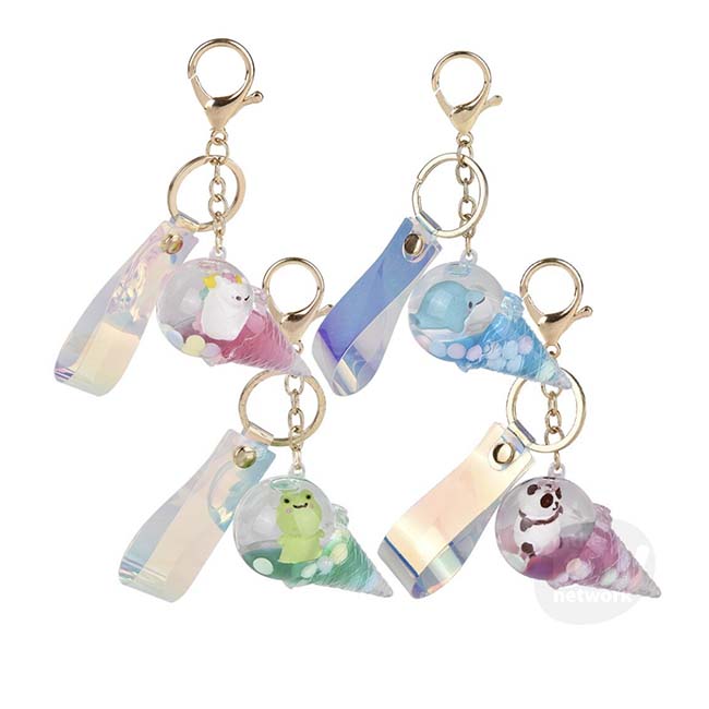 Kawaii Animal Ice Cream Clip