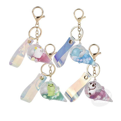 Kawaii Animal Ice Cream Clip