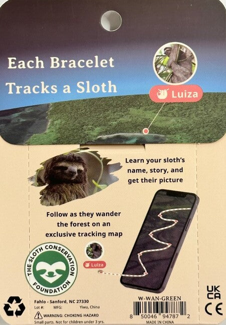 Wander Rain Green Sloth