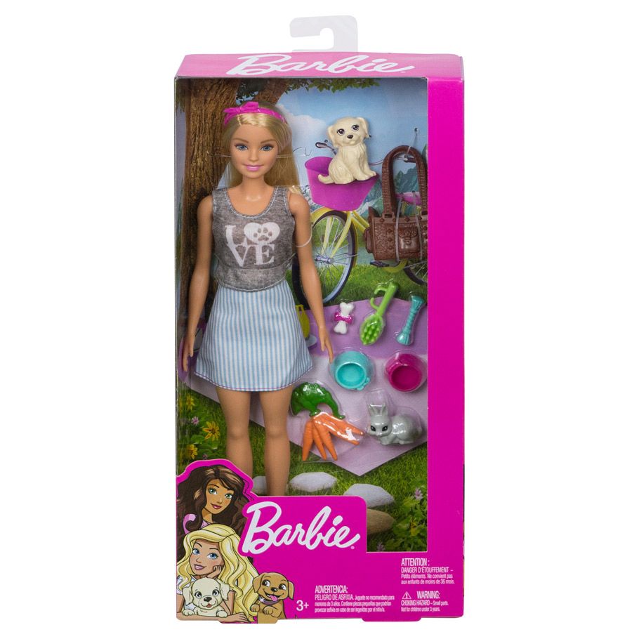 Barbie Doll and Pet