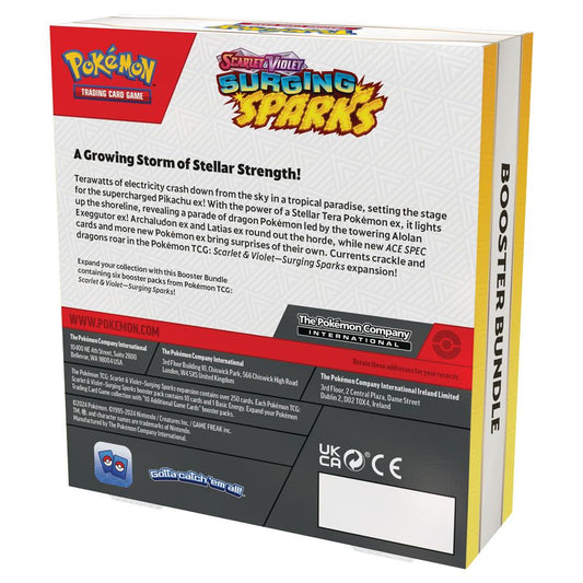 Pkm Surging Sparks Bundle