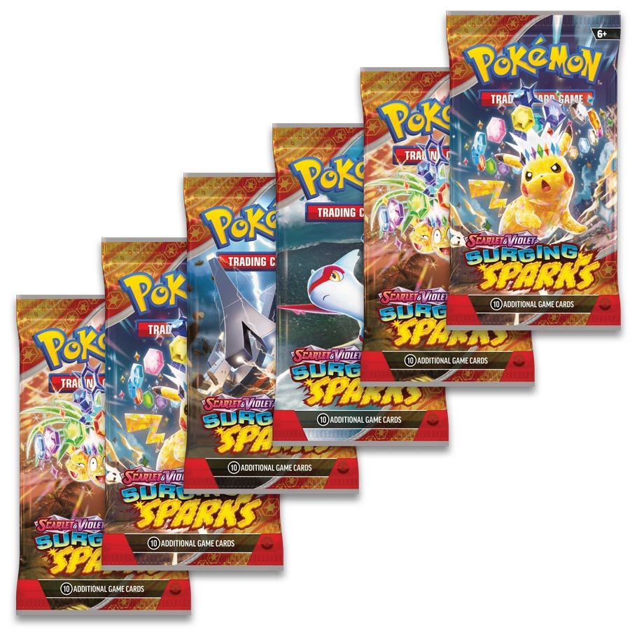 Pkm Surging Sparks Bundle