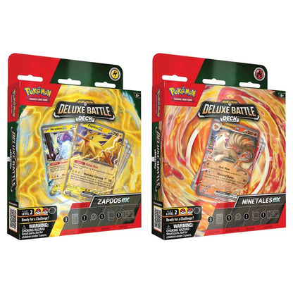 Pokemon Ninetale Zapdo Battle