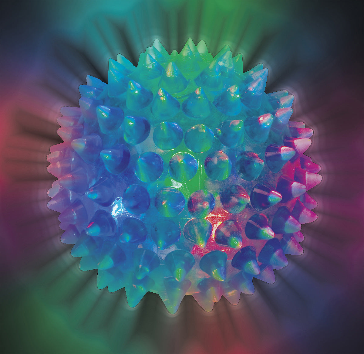 Light Up Spiky Ball