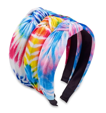 Tie Dye Knot Headbands-1