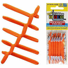 U Lace Kids Bright Orange