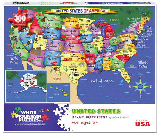USA Map 300 Pc