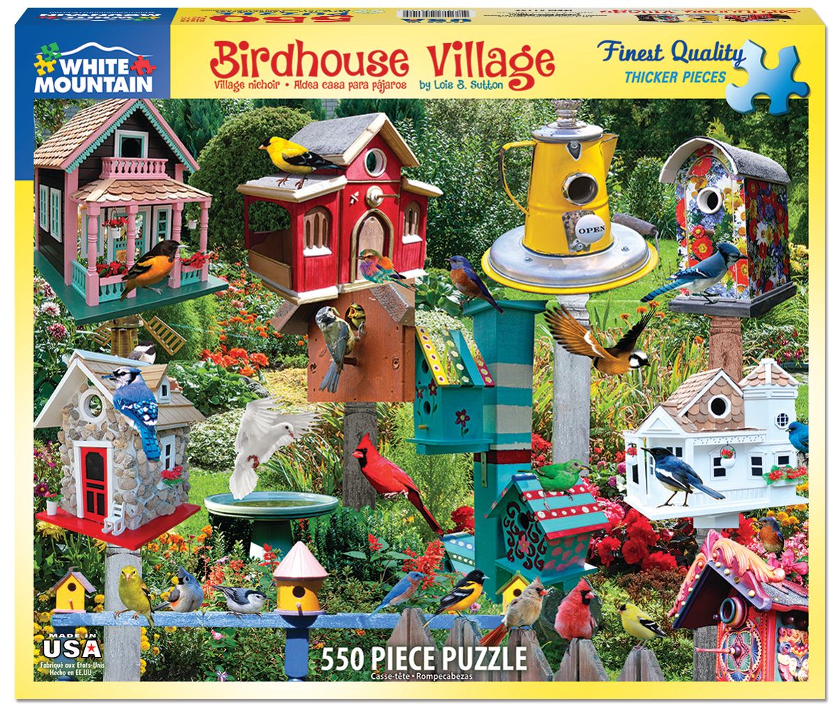 Birdhouse Village 500pc