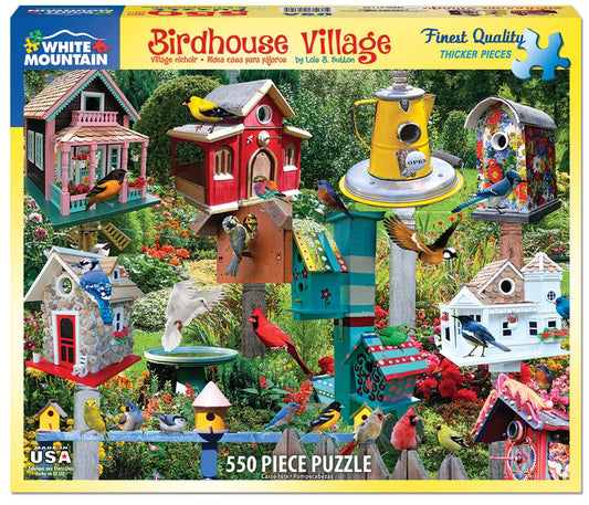 Birdhouse Village 500pc