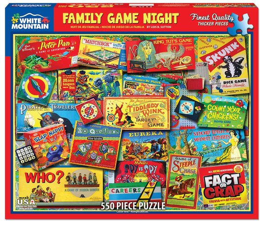 Family Game Night 500 Pc