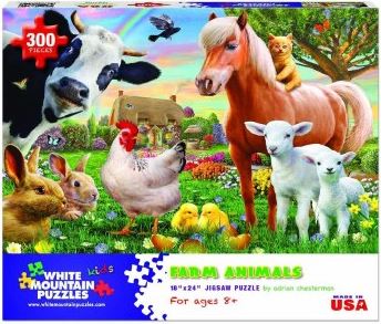 Farm Animals 300pc Puzzle