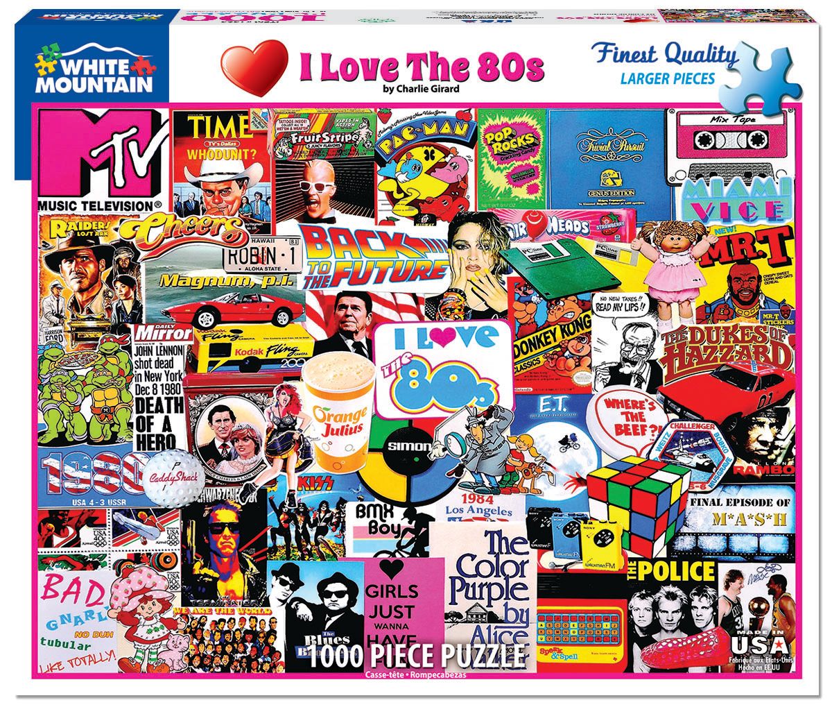 I Love the 80s 1000pc