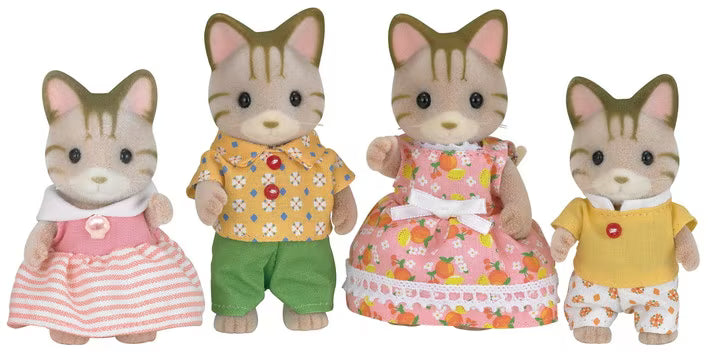 CC Striped Cat Family